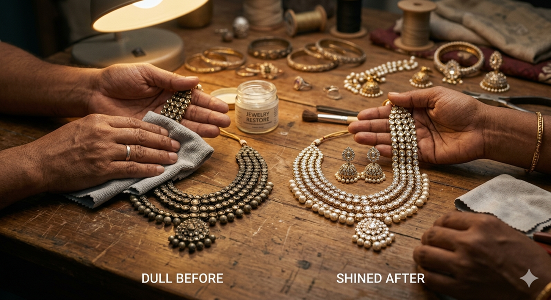 How to Fix Artificial Jewellery That Has Lost Shine