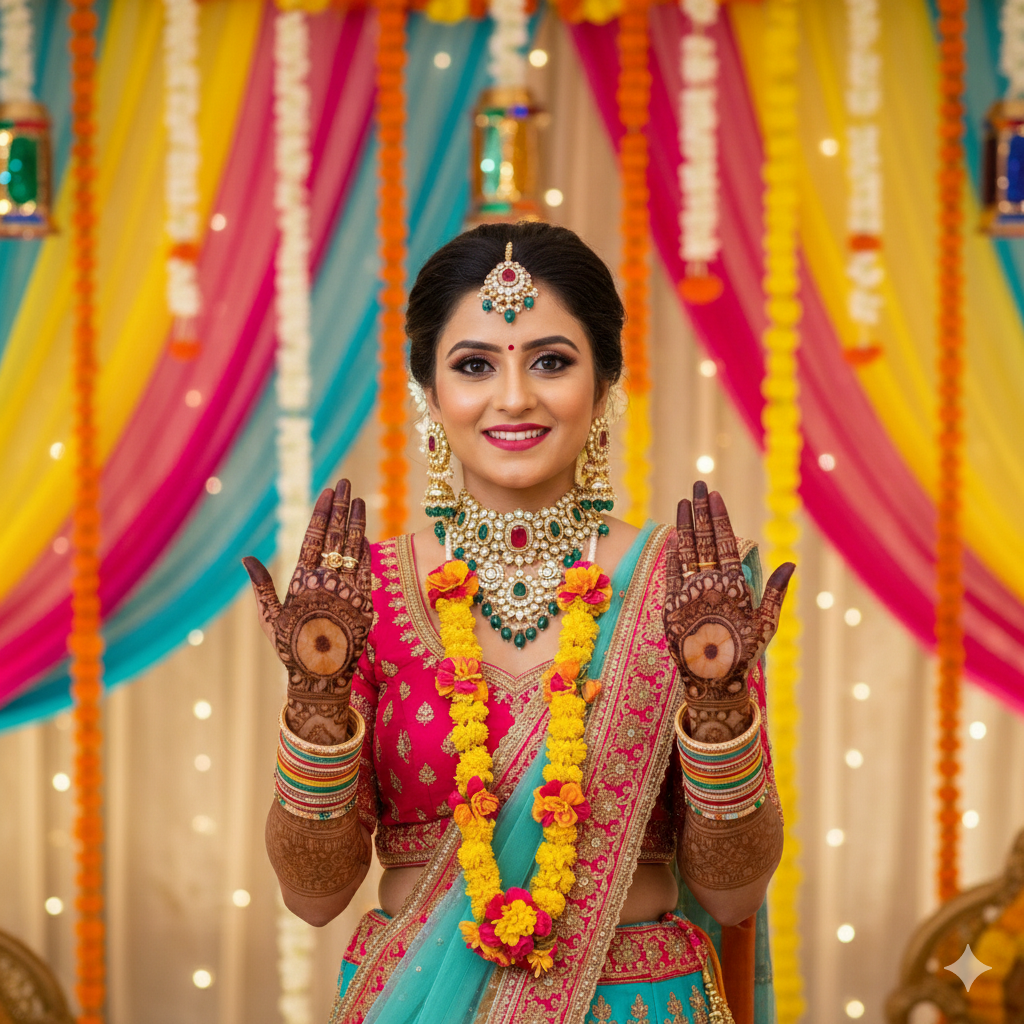 Mehendi Function Artificial Jewellery – Bridal Styling Guide