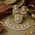 Noor-e-Chand Kundan Pearl Choker Set