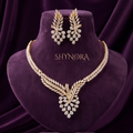 Floral Spray Necklace Set – Shynora By Shivali