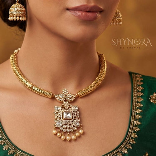 Aarohi Royale Kundan Choker Set