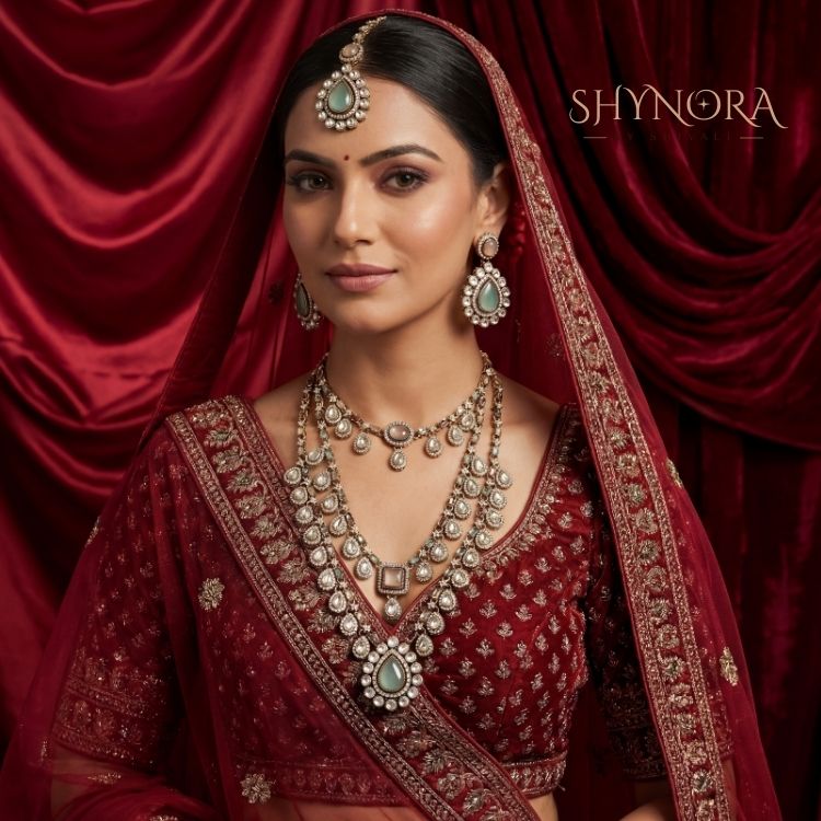 Aarohi Layered Kundan Necklace Set