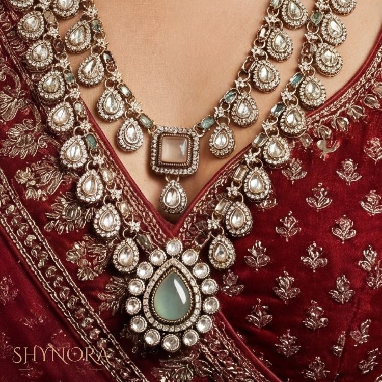 Aarohi Layered Kundan Necklace Set
