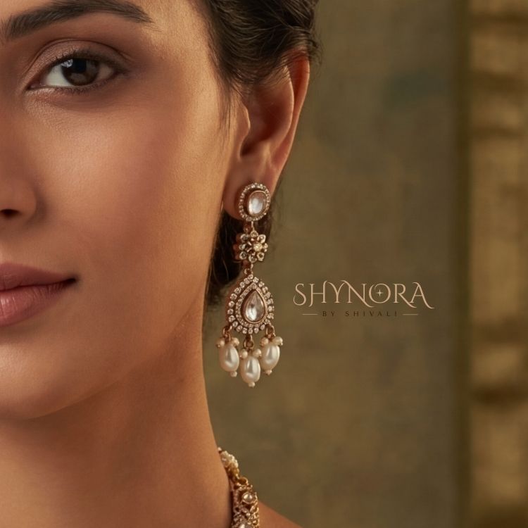 Chandrika Pearl Polki Choker Set