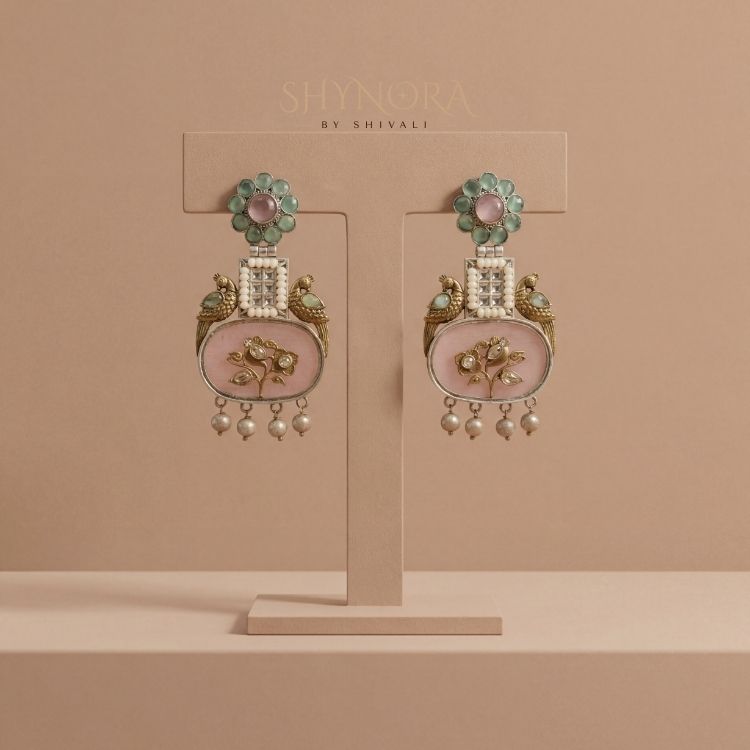 Gulbahaar Garden Kundan Earrings