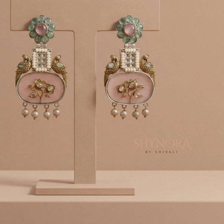 Gulbahaar Garden Kundan Earrings