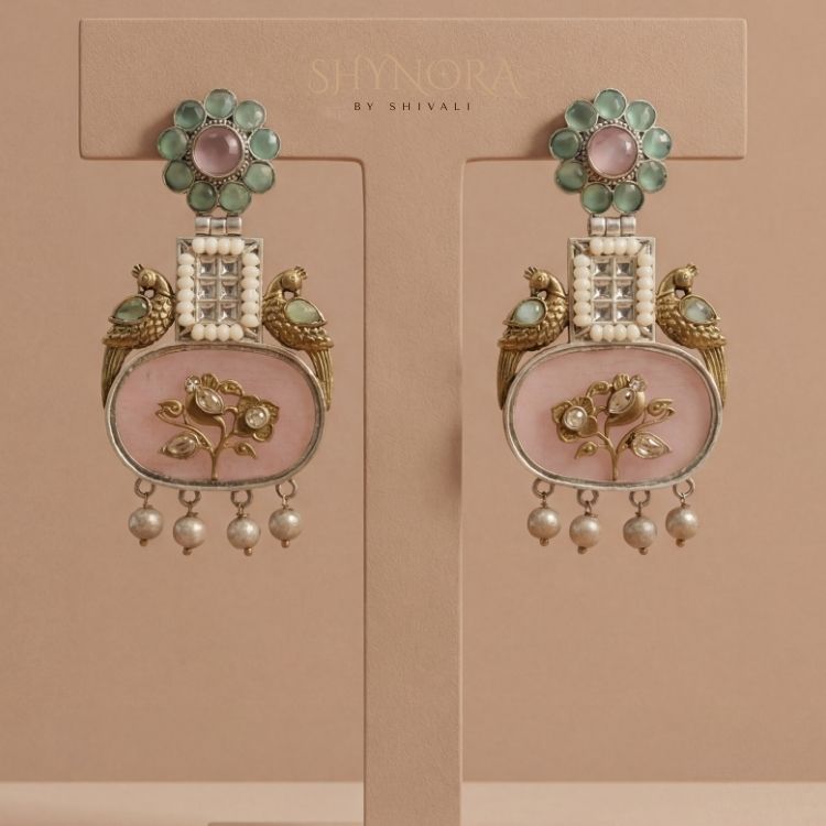 Gulbahaar Garden Kundan Earrings
