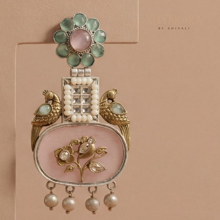 Gulbahaar Garden Kundan Earrings