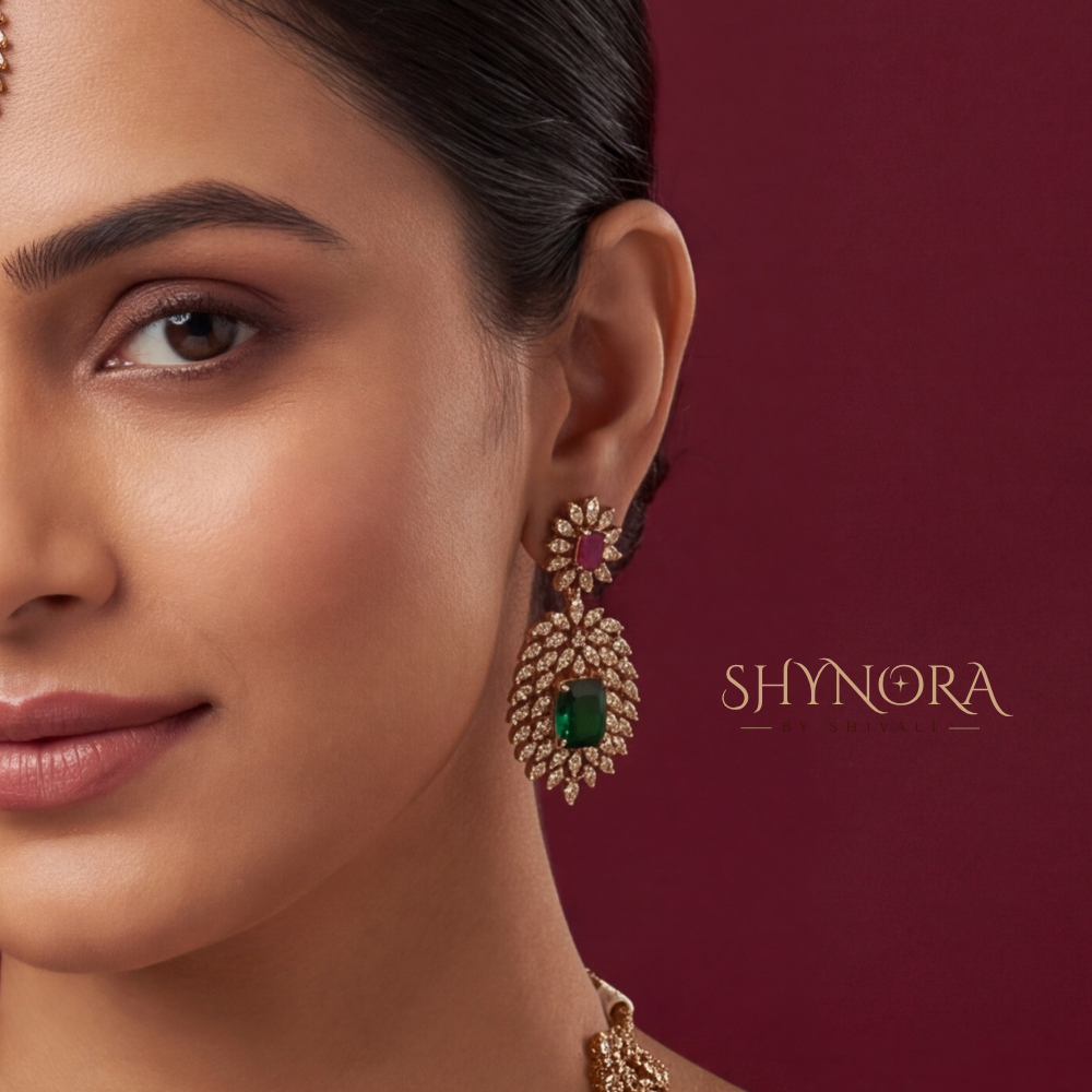 Multicolor Gemstone Multi Layer Bib Necklace Set – Shynora By Shivali