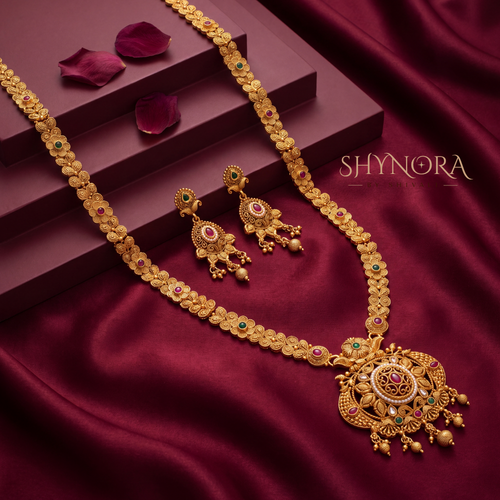 Antique Kundan Round Medallion Rani Haar – Shynora By Shivali