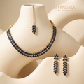 Sapphire Marquise Necklace Set – Shynora By Shivali