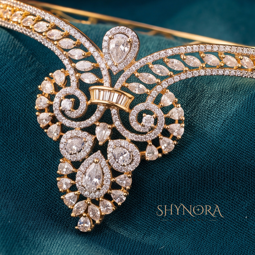 Spiral Paisley Open Kada – Shynora By Shivali