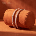 Rose Gold Pave Stacking Kada (Set of 2) – Shynora By Shivali