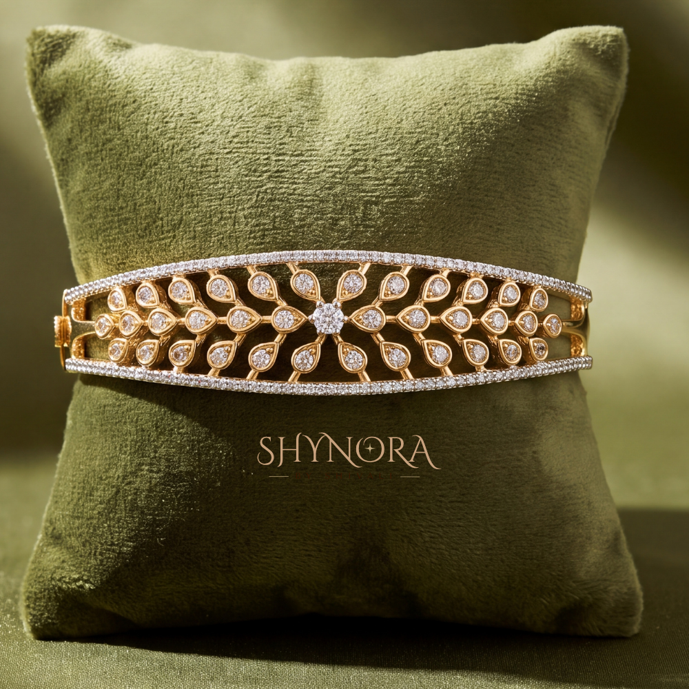Leaf Paisley Kada – Shynora By Shivali