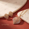 Baguette Starburst AD Pendant Set – Shynora By Shivali
