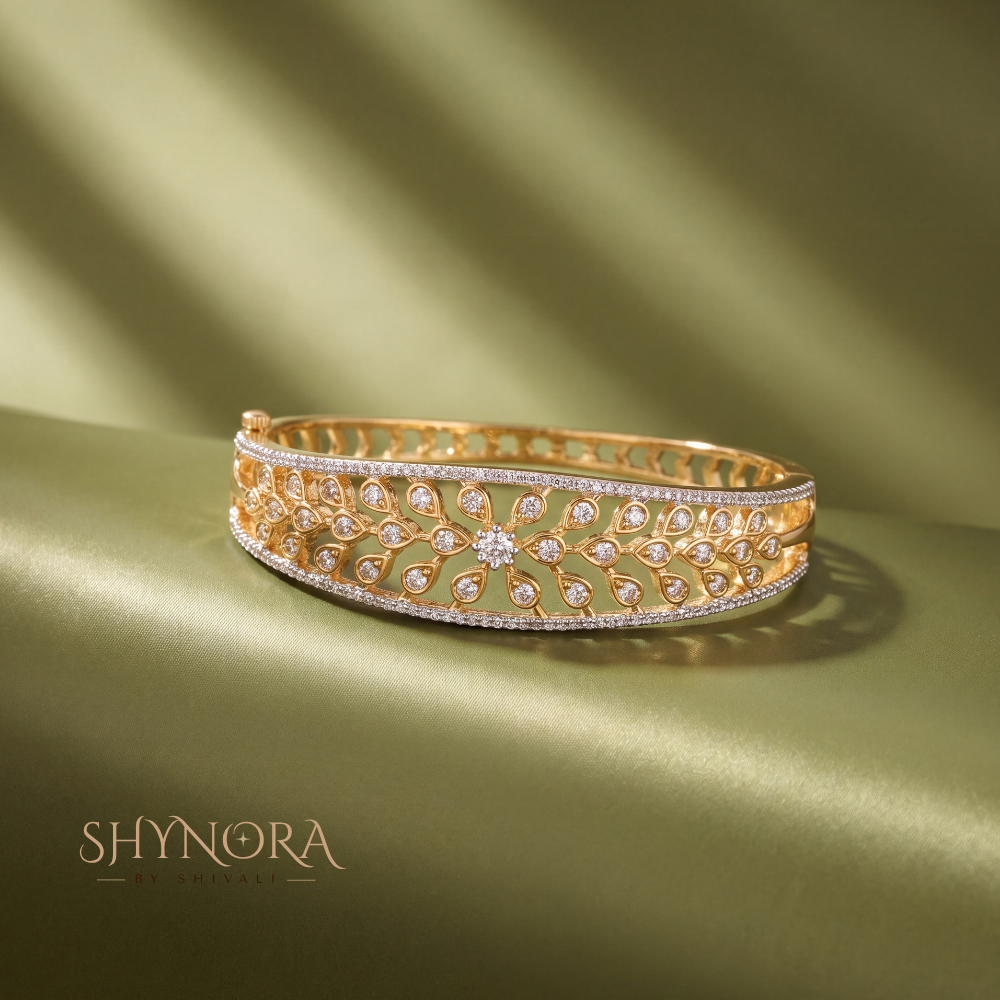 Leaf Paisley Kada – Shynora By Shivali
