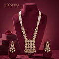 Pearl Strand Kundan Medallion Rani Haar – Shynora By Shivali