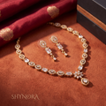 Starburst Pendant Necklace Set – Shynora By Shivali
