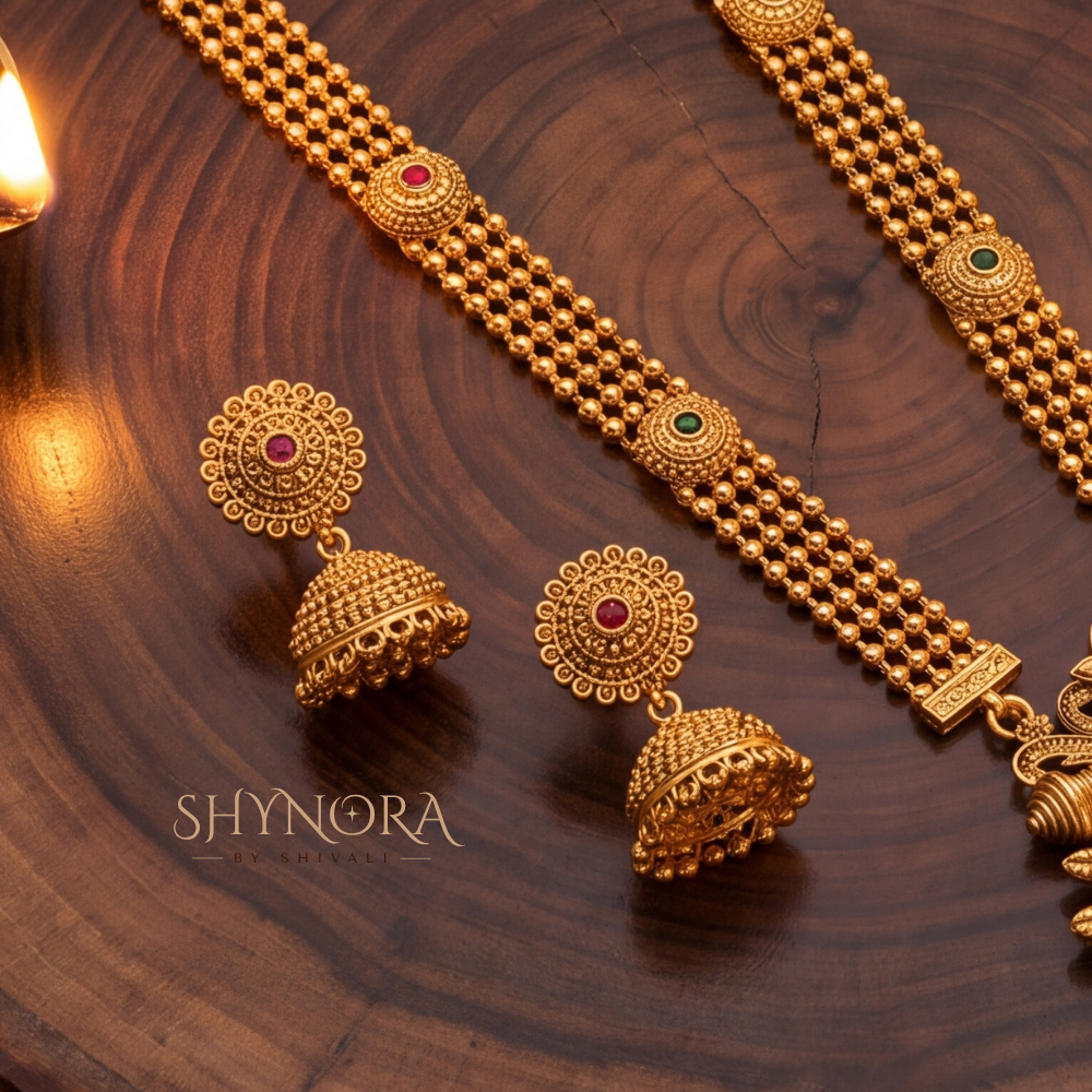 Antique Kundan Medallion Rani Haar – Shynora By Shivali