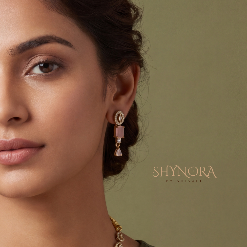 Multicolor Gemstone Baguette Necklace Set – Shynora By Shivali