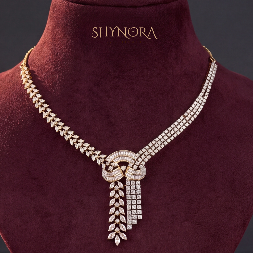 Cascading Wrap Necklace Set – Shynora By Shivali