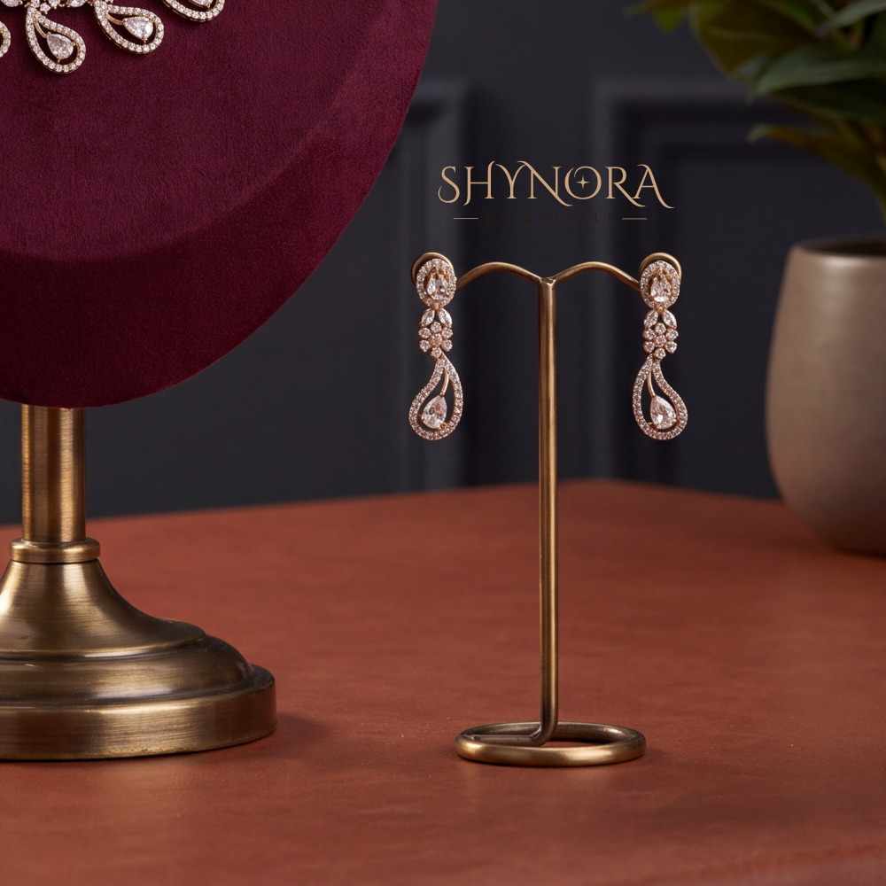 Paisley Swirl Necklace Set – Shynora By Shivali