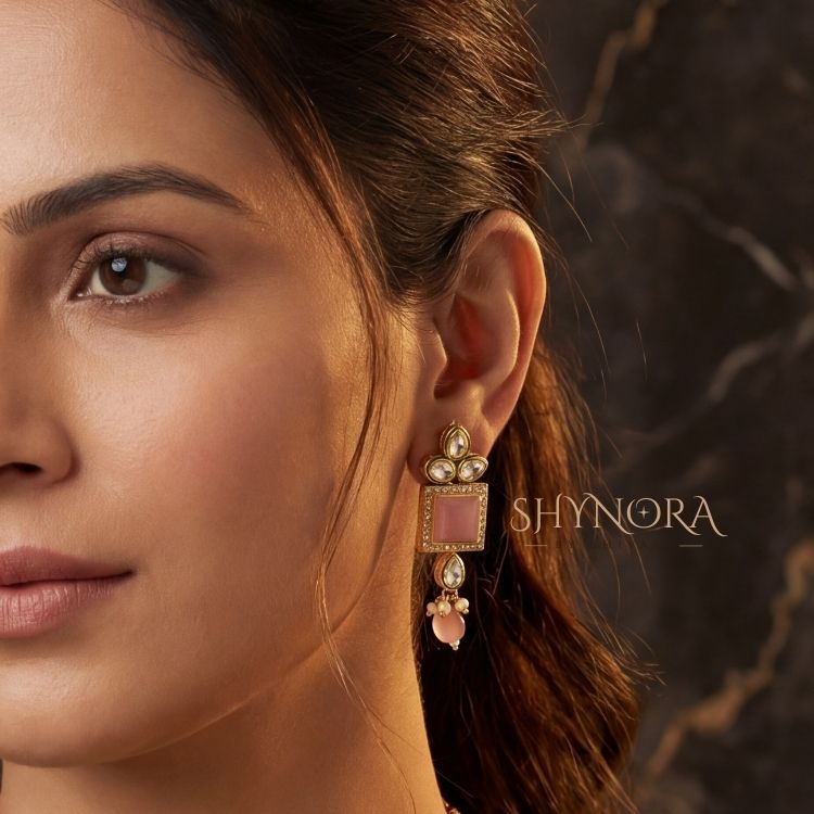 Pastel Polki Kundan Choker Set