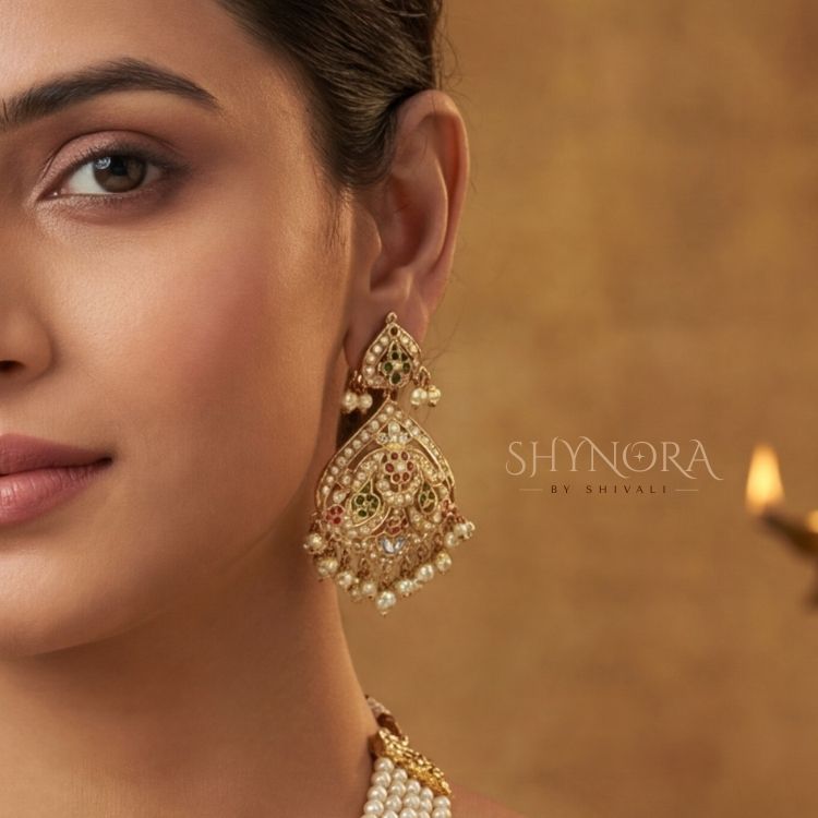 Temple Pearl Haar Set