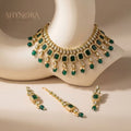 Emerald Royale Kundan Choker Set