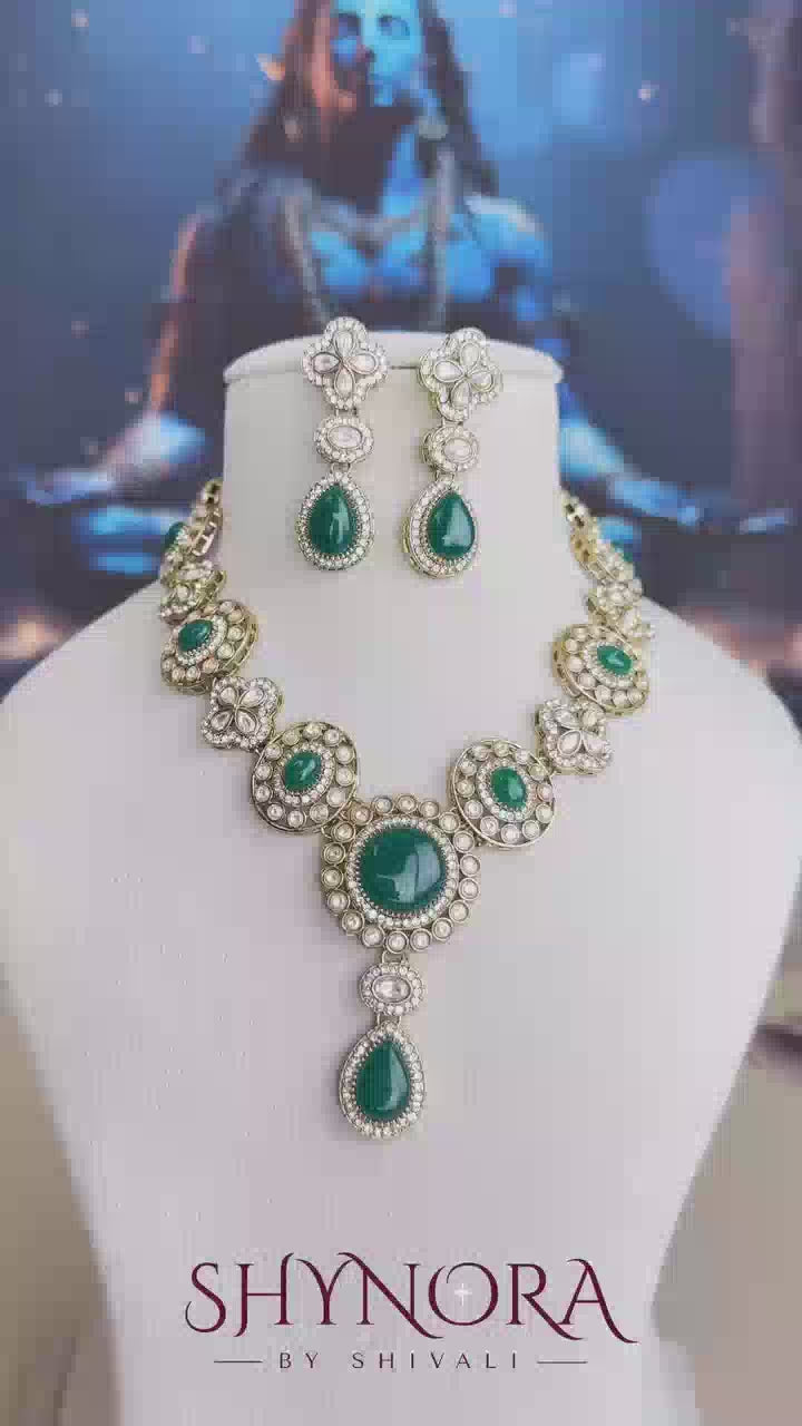 Raktima Rani Kundan Necklace Set